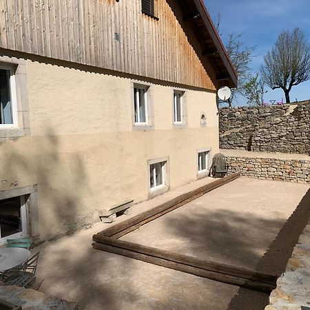 Ancienne Ferme Comtoise 4 Etoiles, 11 Personnes Lac St-Point/Mont D'Or Montperreux エクステリア 写真