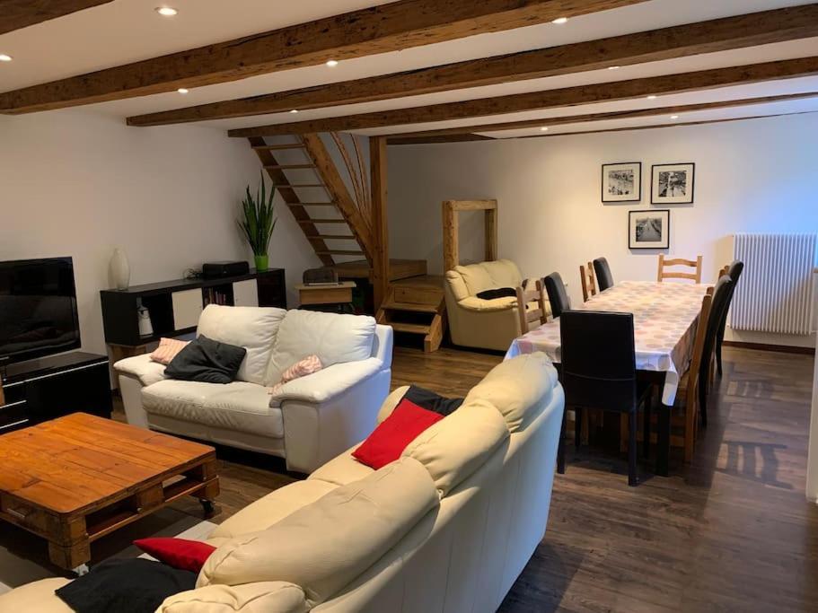 Ancienne Ferme Comtoise 4 Etoiles, 11 Personnes Lac St-Point/Mont D'Or Montperreux エクステリア 写真