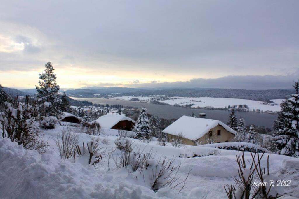 Ancienne Ferme Comtoise 4 Etoiles, 11 Personnes Lac St-Point/Mont D'Or Montperreux エクステリア 写真