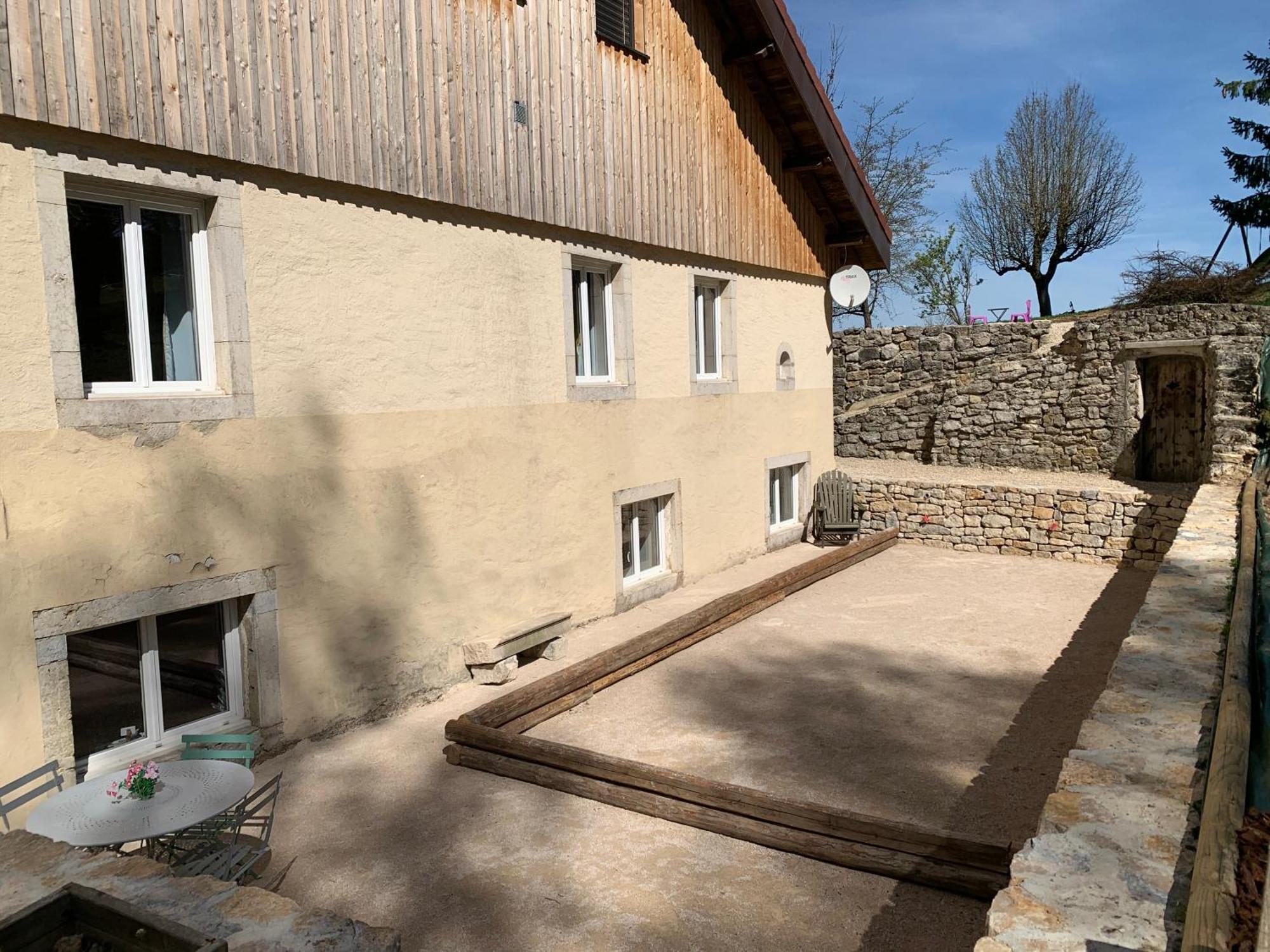 Ancienne Ferme Comtoise 4 Etoiles, 11 Personnes Lac St-Point/Mont D'Or Montperreux エクステリア 写真